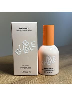 Bubble Skincare: Moon Walk Step 2 Gentle Exfoliating Serum With Box